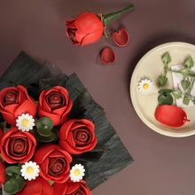 Charger l'image dans la galerie, Puzzle 3D - Bouquet de roses rouges