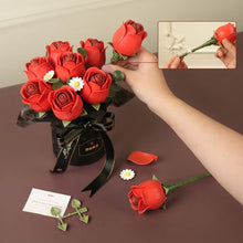 Charger l'image dans la galerie, Puzzle 3D - Bouquet de roses rouges