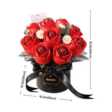 Charger l'image dans la galerie, Puzzle 3D - Bouquet de roses rouges