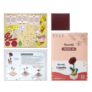 Puzzle 3D Camélia