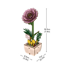Charger l&#39;image dans la galerie, Puzzle 3D Pivoine