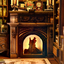 Charger l'image dans la galerie, Book Nook - Bibliothèque au Crépuscule