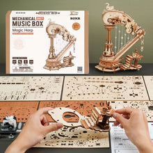 Charger l'image dans la galerie, Puzzle 3D - Harpe magique