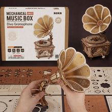 Charger l'image dans la galerie, Puzzle 3D - Grammophone Diva
