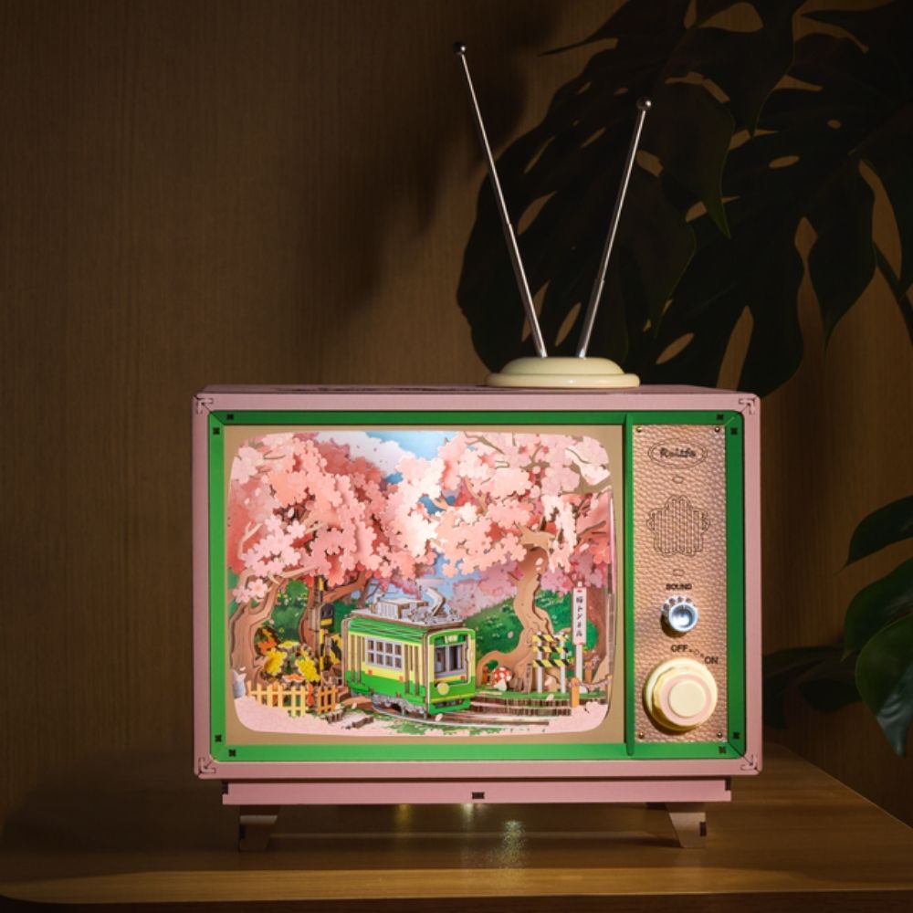 Puzzle 3D Boîte à musique - Visite de rêve de Sakura – Figured'Art