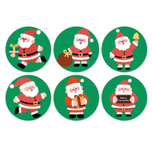 Charger l'image dans la galerie, Mini Série Peinture par Numéros - Disques Ø20cm (6 pièces) - Instants du Père Noël Figured'Art