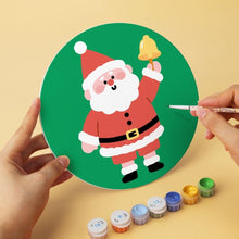 Charger l'image dans la galerie, Mini Série Peinture par Numéros - Disques Ø20cm (6 pièces) - Instants du Père Noël