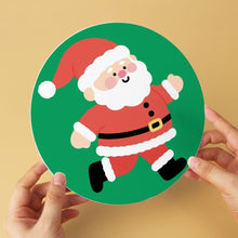 Charger l'image dans la galerie, Mini Série Peinture par Numéros - Disques Ø20cm (6 pièces) - Instants du Père Noël