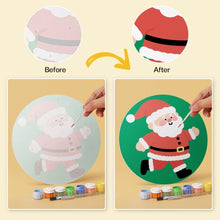 Charger l'image dans la galerie, Mini Série Peinture par Numéros - Disques Ø20cm (6 pièces) - Instants du Père Noël