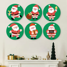 Charger l'image dans la galerie, Mini Série Peinture par Numéros - Disques Ø20cm (6 pièces) - Instants du Père Noël