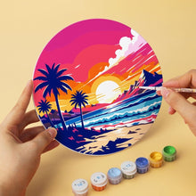 Charger l'image dans la galerie, Mini Série Peinture par Numéros - Disques Ø20cm (6 pièces) - Merveilles de la nature