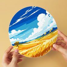 Charger l'image dans la galerie, Mini Série Peinture par Numéros - Disques Ø20cm (6 pièces) - Merveilles de la nature