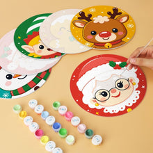Charger l'image dans la galerie, Mini Série Peinture par Numéros - Disques Ø20cm (6 pièces) - Figures festives