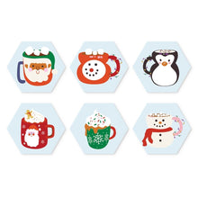 Charger l'image dans la galerie, Mini Série Peinture par Numéros - Hexagones (6 pièces) - Mugs d'hiver Figured'Art