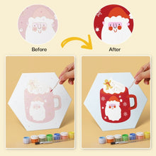 Charger l'image dans la galerie, Mini Série Peinture par Numéros - Hexagones (6 pièces) - Mugs d'hiver