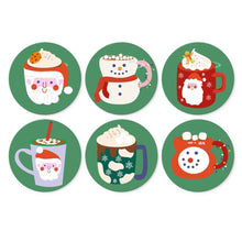 Charger l'image dans la galerie, Mini Série Peinture par Numéros - Disques Ø20cm (6 pièces) - Mugs de Noël Figured'Art