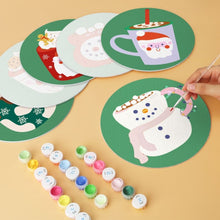 Charger l'image dans la galerie, Mini Série Peinture par Numéros - Disques Ø20cm (6 pièces) - Mugs de Noël