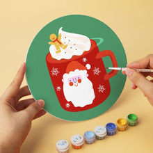 Charger l'image dans la galerie, Mini Série Peinture par Numéros - Disques Ø20cm (6 pièces) - Mugs de Noël