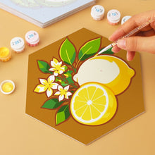 Charger l'image dans la galerie, Mini Série Peinture par Numéros - Hexagones (6 pièces) - Délices fruités