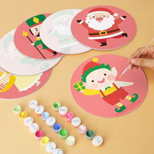 Charger l'image dans la galerie, Mini Série Peinture par Numéros - Disques Ø20cm (6 pièces) - Personnage de Noël
