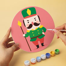 Charger l'image dans la galerie, Mini Série Peinture par Numéros - Disques Ø20cm (6 pièces) - Personnage de Noël