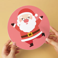 Charger l'image dans la galerie, Mini Série Peinture par Numéros - Disques Ø20cm (6 pièces) - Personnage de Noël
