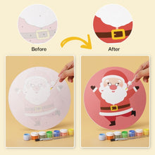 Charger l'image dans la galerie, Mini Série Peinture par Numéros - Disques Ø20cm (6 pièces) - Personnage de Noël