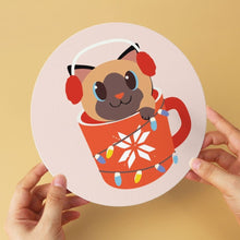 Charger l'image dans la galerie, Mini Série Peinture par Numéros - Disques Ø20cm (6 pièces) - Chats de Noël
