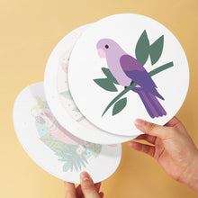 Charger l'image dans la galerie, Mini Série Peinture par Numéros - Disques Ø20cm (6 pièces) - Ailes colorées