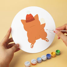 Charger l'image dans la galerie, Mini Série Peinture par Numéros - Disques Ø20cm (6 pièces) - Petite créature festive