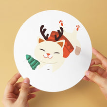 Charger l'image dans la galerie, Mini Série Peinture par Numéros - Disques Ø20cm (6 pièces) - Petite créature festive