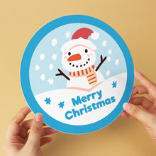 Charger l'image dans la galerie, Mini Série Peinture par Numéros - Disques Ø20cm (6 pièces) - Noël coloré