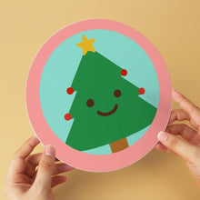 Charger l'image dans la galerie, Mini Série Peinture par Numéros - Disques Ø20cm (6 pièces) - Noël blush