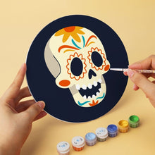 Charger l'image dans la galerie, Mini Série Peinture par Numéros - Disques Ø20cm (6 pièces) - Día de los Muertos