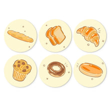 Charger l'image dans la galerie, Mini Série Peinture par Numéros - Disques Ø20cm (6 pièces) - Douceurs Boulangères Figured'Art