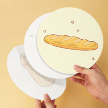 Charger l'image dans la galerie, Mini Série Peinture par Numéros - Disques Ø20cm (6 pièces) - Douceurs Boulangères