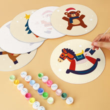 Charger l'image dans la galerie, Mini Série Peinture par Numéros - Disques Ø20cm (6 pièces) - Jouets de Noël