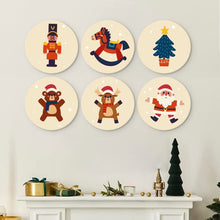 Charger l'image dans la galerie, Mini Série Peinture par Numéros - Disques Ø20cm (6 pièces) - Jouets de Noël