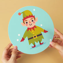Charger l'image dans la galerie, Mini Série Peinture par Numéros - Disques Ø20cm (6 pièces) - Amis de Noël 2
