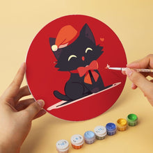 Charger l'image dans la galerie, Mini Série Peinture par Numéros - Disques Ø20cm (6 pièces) - Gui et pattes