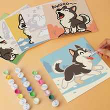 Charger l'image dans la galerie, Mini Série Peinture par Numéros 20x20cm (6 pièces) - Esprit Husky