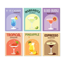 Charger l'image dans la galerie, Mini Série Peinture par Numéros 15x20cm (6 pièces) - Heure des cocktails Figured'Art