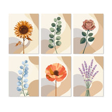 Charger l'image dans la galerie, Mini Série Peinture par Numéros 15x20cm (6 pièces) - Étude botanique Figured'Art