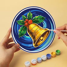 Charger l'image dans la galerie, Mini Série Peinture par Numéros - Disques Ø20cm (6 pièces) - Merveilles hivernales