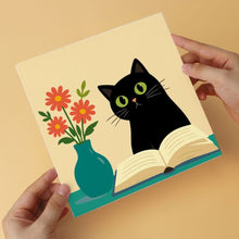 Charger l'image dans la galerie, Mini Série Peinture par Numéros 20x20cm (6 pièces) - Chats et fleurs