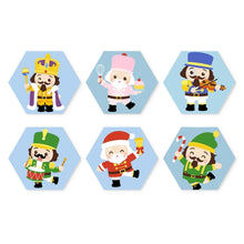 Charger l'image dans la galerie, Mini Série Peinture par Numéros - Hexagones (6 pièces) - Petits personnages joyeux Figured'Art