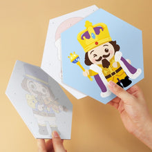 Charger l'image dans la galerie, Mini Série Peinture par Numéros - Hexagones (6 pièces) - Petits personnages joyeux