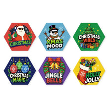 Charger l'image dans la galerie, Mini Série Peinture par Numéros - Hexagones (6 pièces) - Esprit de Noël Figured'Art