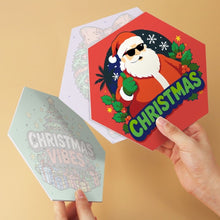Charger l'image dans la galerie, Mini Série Peinture par Numéros - Hexagones (6 pièces) - Esprit de Noël