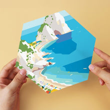Charger l'image dans la galerie, Mini Série Peinture par Numéros - Hexagones (6 pièces) - Évasion bleue